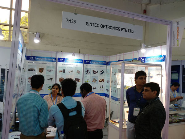 Sintec Optronics Participated in Laser World of Photonics India