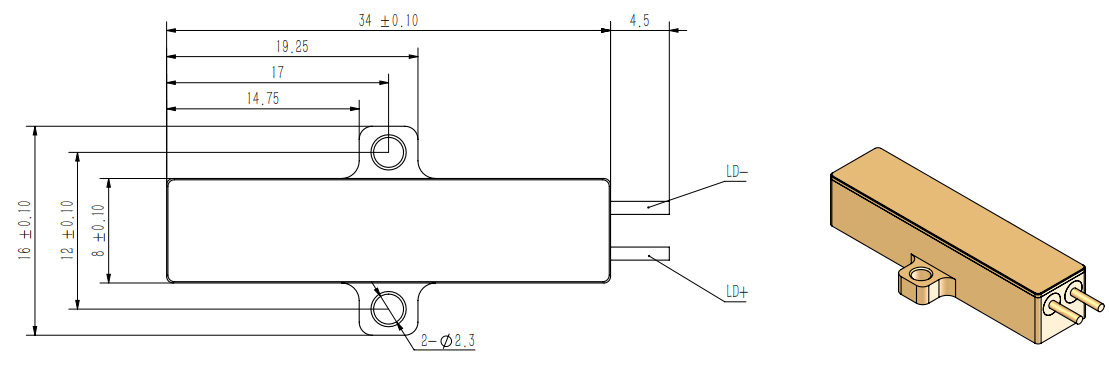 1535nm Erbium-Doped Glass Lasers