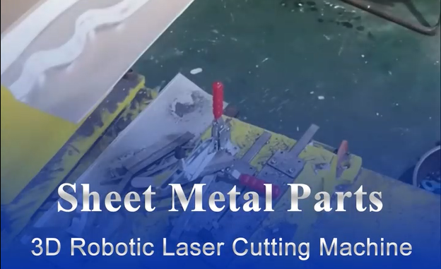 3D Robotic Laser Cutting Machine